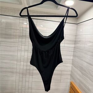 Super Sexy Low Cut, Low Back Thong Body Suit